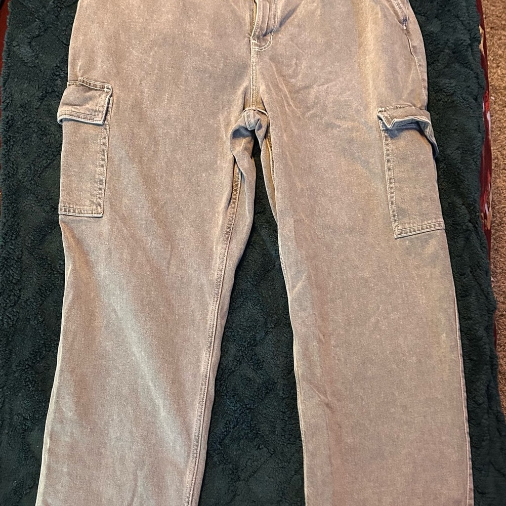 Light Gray Hollister Dad Jeans
